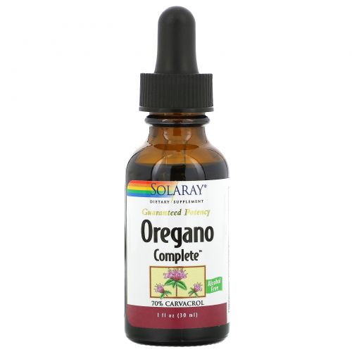 Solaray, Oregano Complete , 1 fl oz (30 ml)