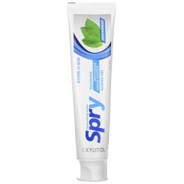 Xlear, Spry Toothpaste, Anti-Plaque Tartar Control, Natural Peppermint, 5 oz (141 g)