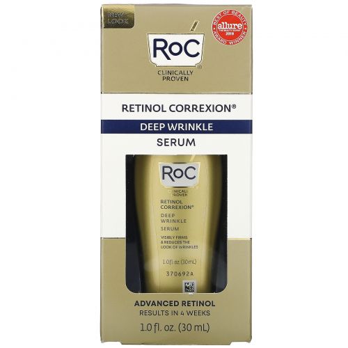 RoC, Retinol Correxion Deep Wrinkle Serum, 1 fl oz (30 ml)