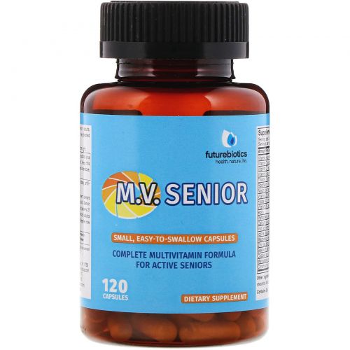 FutureBiotics, M.V. Senior, 120 Capsules