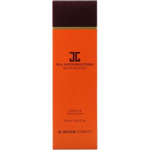 Jayjun Cosmetic, Real Water Brightening Black Emulsion, 4.39 fl oz (130 ml)