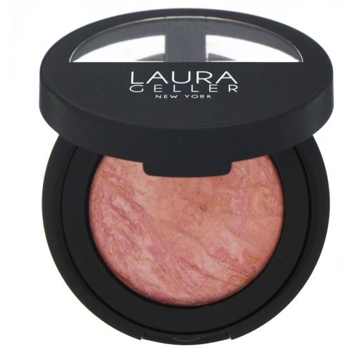 Laura Geller, Румяна Baked Blush-N-Brighten, оттенок розово-кремовый, 4,5 г