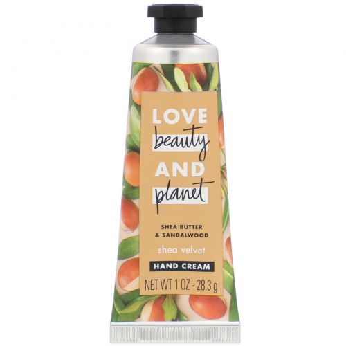 Love Beauty and Planet, Shea Velvet Hand Cream, Shea Butter & Sandalwood, 1 oz (28.3 g)