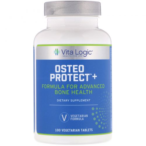 Vita Logic, Osteo Protect Plus, 100 Vegetarian Tablets