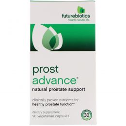 FutureBiotics, ProstAdvance, натуральная поддержка предстательной железы, 90 вегетарианских капсул