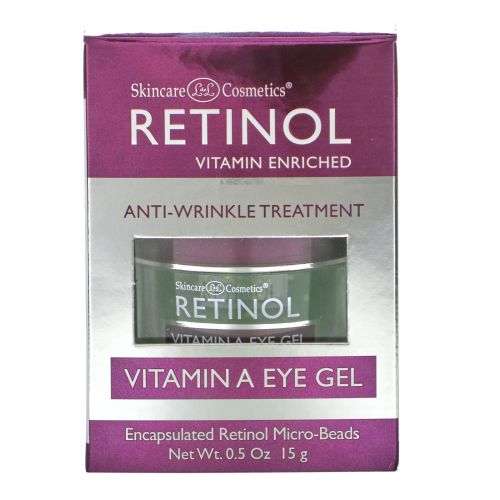 Skincare LdeL Cosmetics Retinol, Retinol Vitamin A Eye Gel, 0.5 oz (15 g)