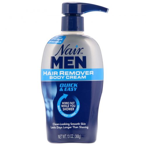 Nair , For Men, Hair Remover Body Cream, 13 oz (368 g)