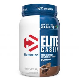 Dymatize Nutrition, Elite Casein, Насыщенный шоколад, 2 фунта (918 г)