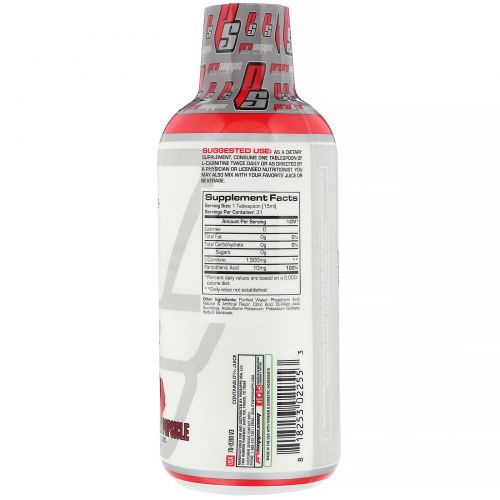 ProSupps, L-карнитин 1500, вишневое мороженое, 473 мл (16 жидк. унций)