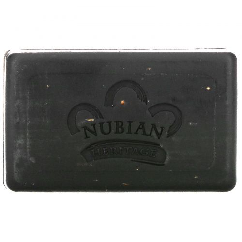 Nubian Heritage, African Black Soap, Facial Cleansing Bar, 3.5 oz (99 g)