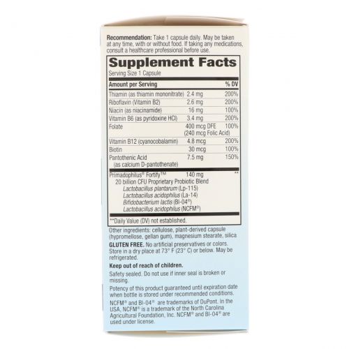 Nature's Way, Fortify, Dual Action Energy Support, 20 Billion, 30 Veg Capsules