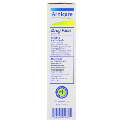 Boiron, Arnicare Cream, Unscented, 4.2 oz (120 g)