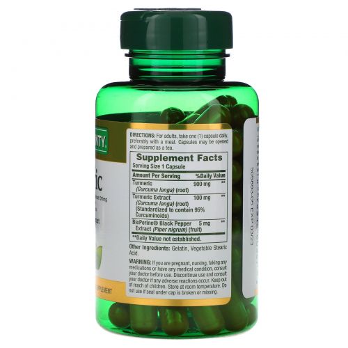 Nature's Bounty, Turmeric, 1000 mg, 60 Capsules