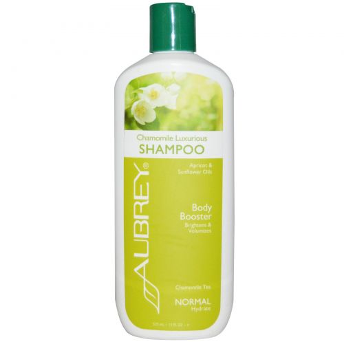 Aubrey Organics, Роскошный шампунь с ромашкой, для нормальных волос, 11 fl oz (325 ml)