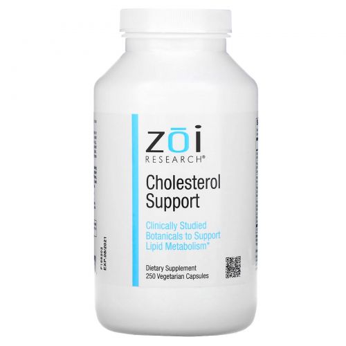 ZOI Research, Cholesterol Support, 250 Vegetarian Capsules