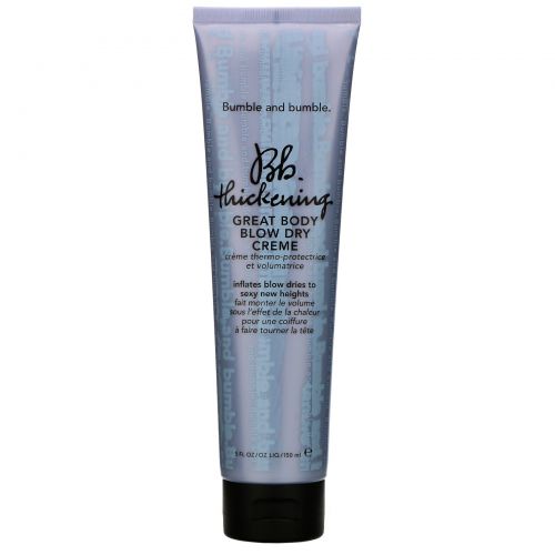 Bumble and Bumble, Bb. Thickening, Great Body Blow Dry Creme, 5 fl oz (150 ml)