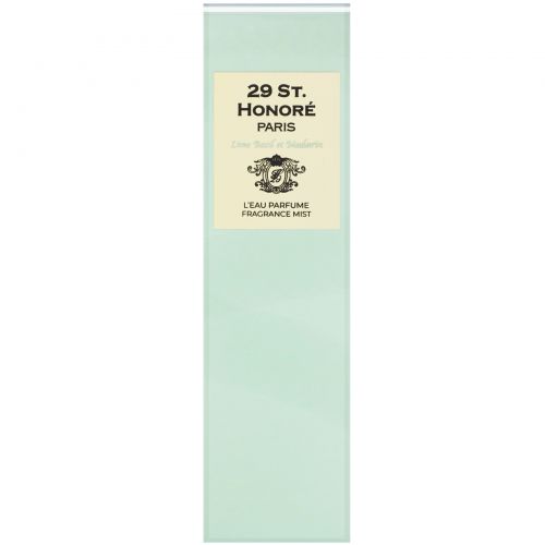 29 St. Honore, Miracle Water Fragranced Body Mist, Lime Basil & Mandarin, 150 ml