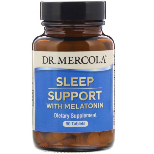 Dr. Mercola, Sleep Support with Melatonin, 90 Tablets