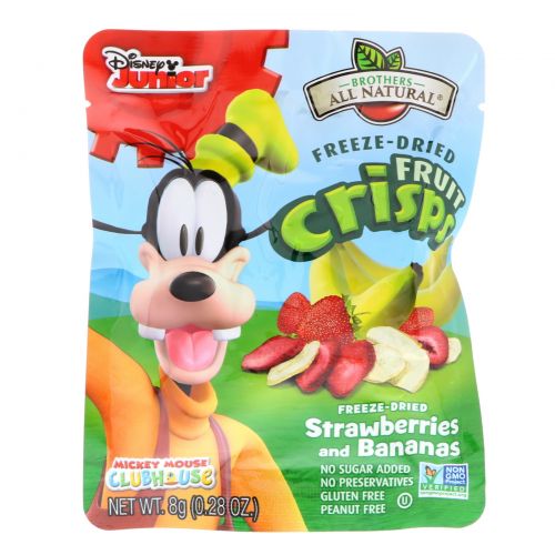 Brothers-All-Natural, Fruit Crisps, Disney, Variety, 5 Single Serve Pack