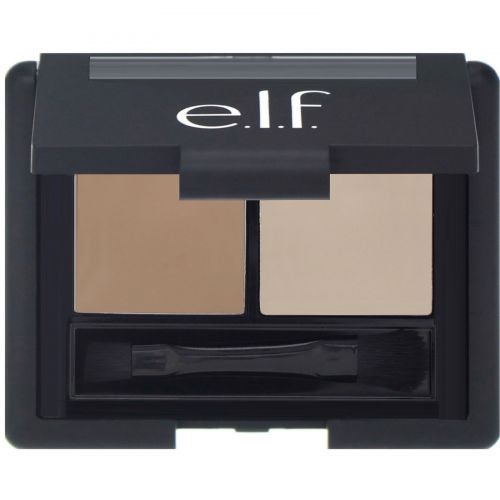 E.L.F. Cosmetics, Набор для оформления бровей: гель и пудра, пепельный оттенок, 0,123 унции (3,5 г)