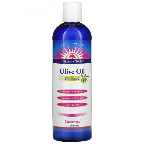Heritage Products, Original, Olive Oil, Unscented Shampoo, 12 fl oz