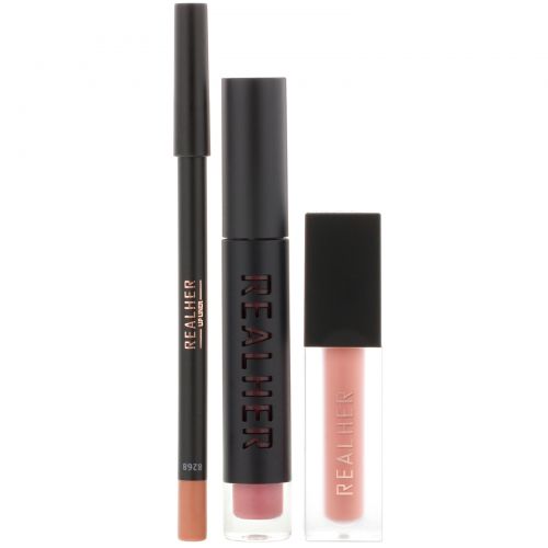 RealHer, I Am Awesome, Lip Kit, Deep Nude, 3 Piece Kit