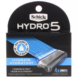 Schick, Hydro Sense, Hydrate, 4 кассеты