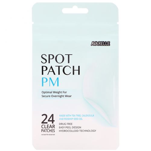 Avarelle, Spot Patch PM, 24 Clear Patches