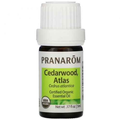 Pranarom, Essential Oil, Cedarwood, Atlas, .17 fl oz (5 ml)