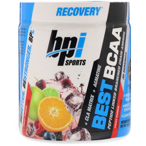 BPI Sports, Best BCAA, фруктовый пунш, 300 г (10,58 унций)