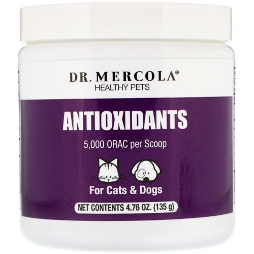 Dr. Mercola, Антиоксиданты, для кошек и собак, 135 г