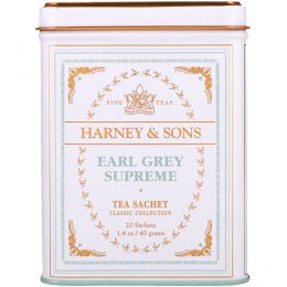 Harney & Sons, Earl Grey Supreme, 20 саше, 40 г