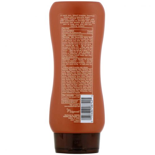 Hawaiian Tropic, Tanning, Lotion Sunscreen, SPF 4, 8 fl oz (236 ml)