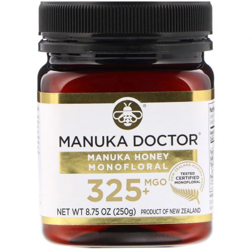 Manuka Doctor, Manuka Honey Monofloral, MGO 325+, 8.75 oz (250 g)