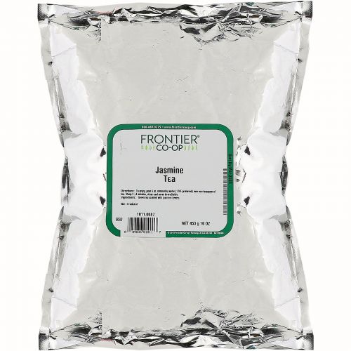 Frontier Natural Products, Жасминовый чай, 16 унций (453 г)