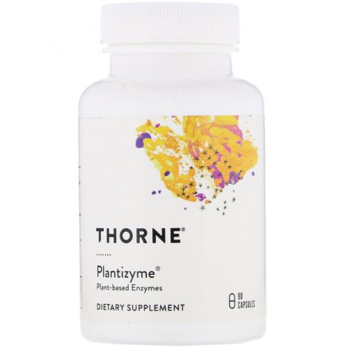 Thorne Research, Plantizyme, 90 растительных капсул