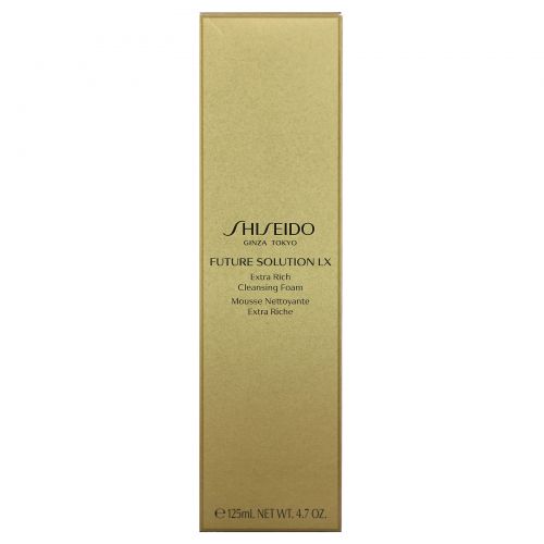 Shiseido, Future Solution LX, Extra Rich Cleansing Foam, 4.7 oz (125 ml)