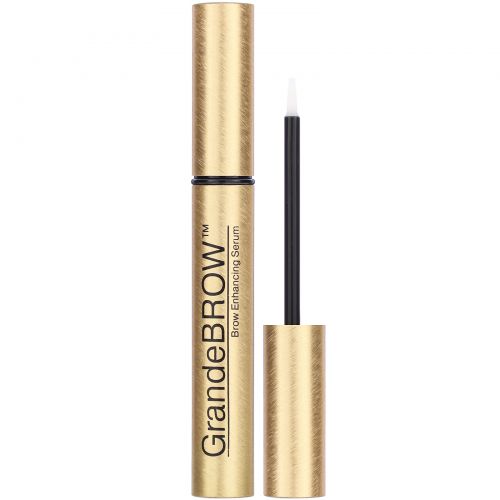 Grande Cosmetics, GrandeBrow, Enhancing Serum, Clear, .1 oz (3 ml)