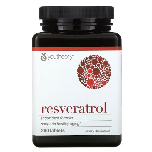 Youtheory, Resveratrol Anti-Aging, 290 Count