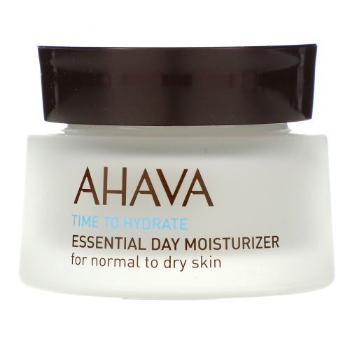 AHAVA, Time To Hydrate, Essential Day Moisturizer, Normal To Dry Skin, 1.7 fl oz (50 ml)