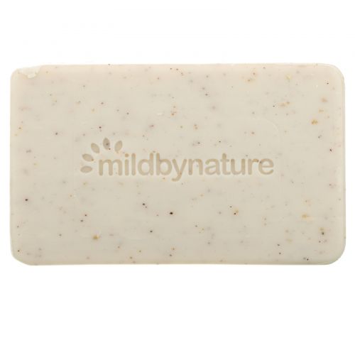 Mild By Nature, Exfoliating Bar Soap, with Marula & Tamanu Oils plus Shea Butter, Unscented, 5 oz (141 g)