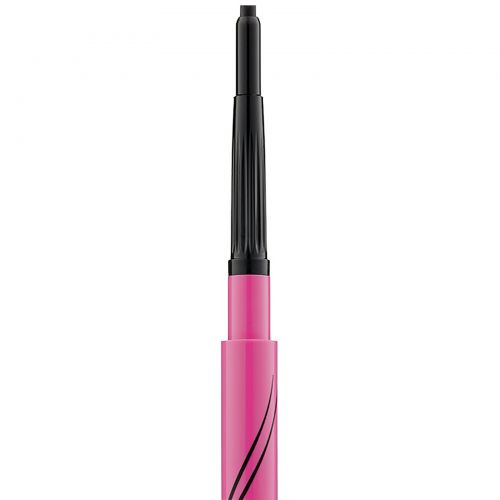 Maybelline, Тонкий автоматический карандаш для глаз Eye Studio, Master Precise, Skinny, оттенок 210 Defining Black, 100 мг