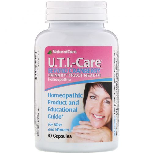 Natural Care, U.T.I.-Care, не только клюква, 60 капсул