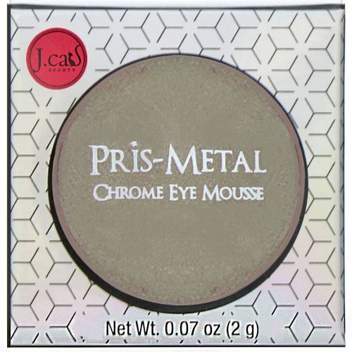 J.Cat Beauty, Тени-мусс для век Pris-Metal Chrome Eye Mousse, оттенок PEM117 «Гудини», 2 г