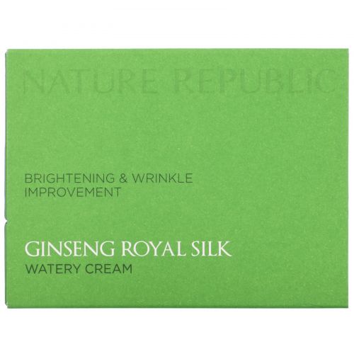 Nature Republic, Ginseng Royal Silk, Watery Cream, 2.11 oz (60 g)