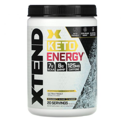 Scivation, Xtend, Keto Energy, Ultra Frost, 11.6 oz (330 g)