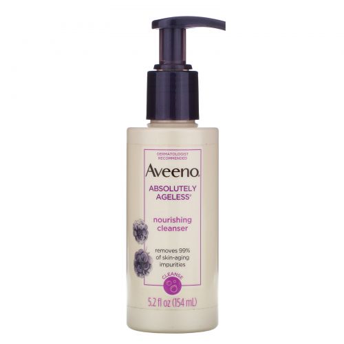 Aveeno, Absolutely Ageless, питательное очищающее средство, 5,2 жидк. унц. (154 мл)