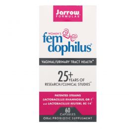 Jarrow Formulas, FemDophilus, 60 капсул (Ice)
