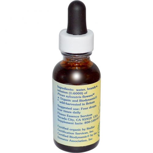 Flower Essence Services, Healing Herbs, Pine, Flower Essence, 1 fl oz (30 ml)