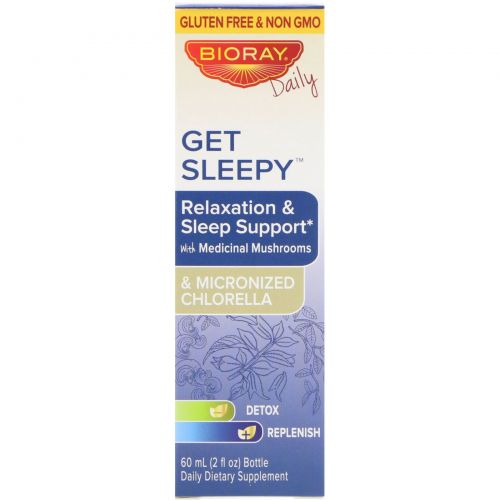 Bioray Inc., Get Sleepy, Relaxation & Sleep Support, 2 fl oz (60 ml)